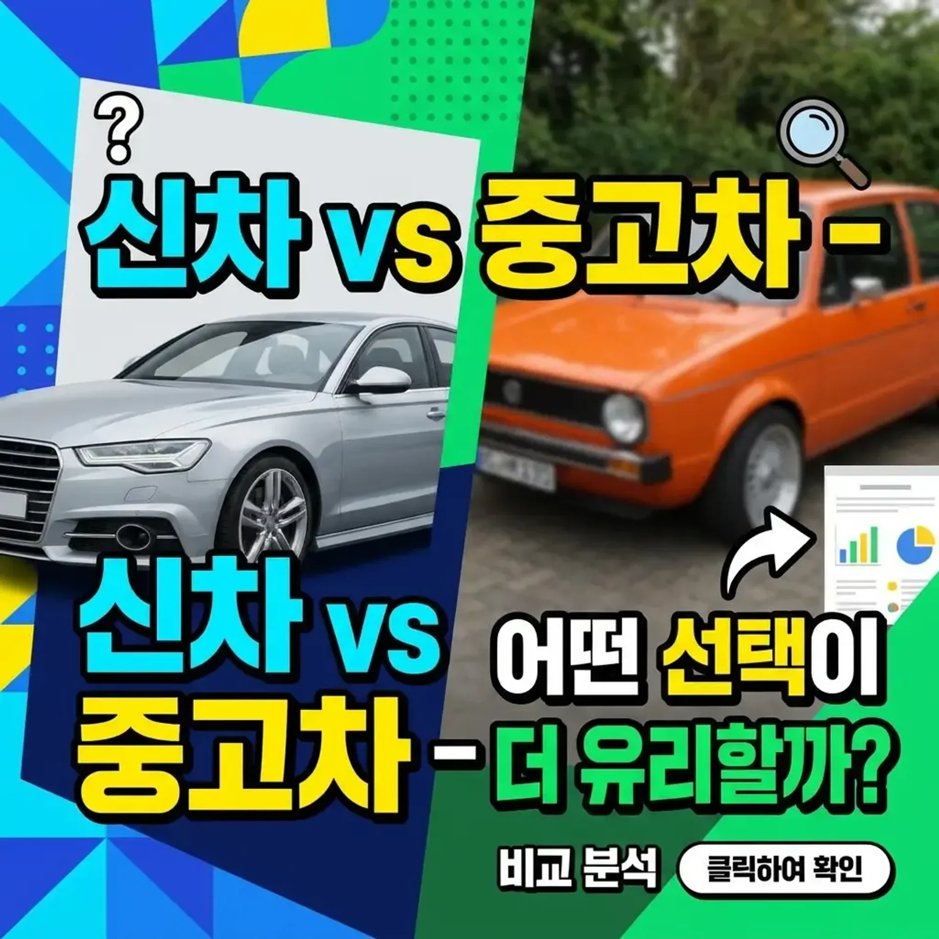 신차 중고차 비교 완벽 분석