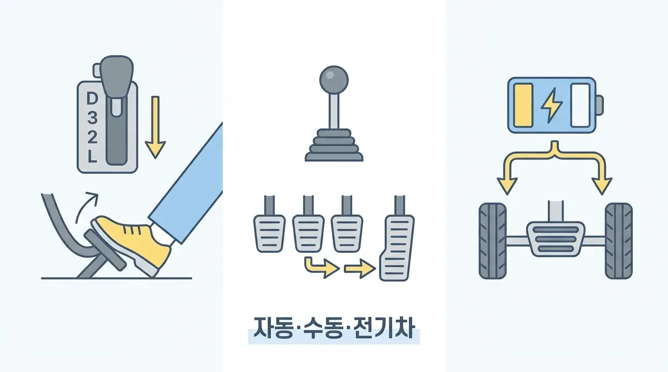 엔진 브레이크 사용법 - 엔진 브레이크 사용 방법 비교