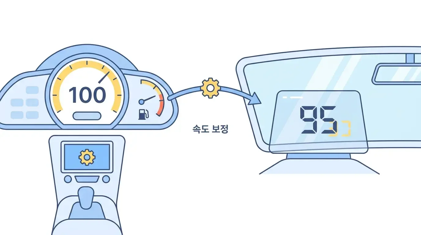 헤드업 디스플레이 추천 제품 선택 전 속도 보정 문제 확인 필요